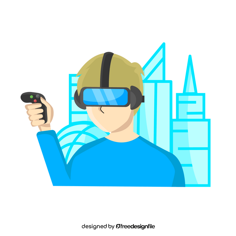 Virtual reality clipart