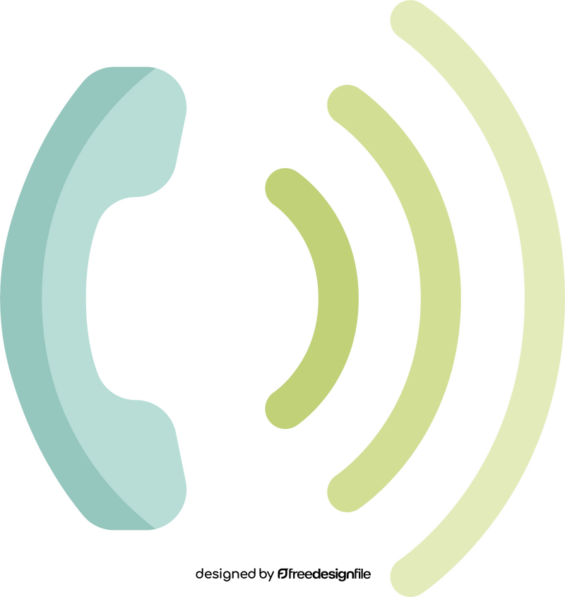Assistive Technology Volume control telephone clipart