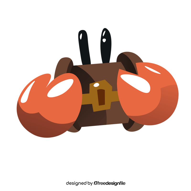 Crab cartoon clipart
