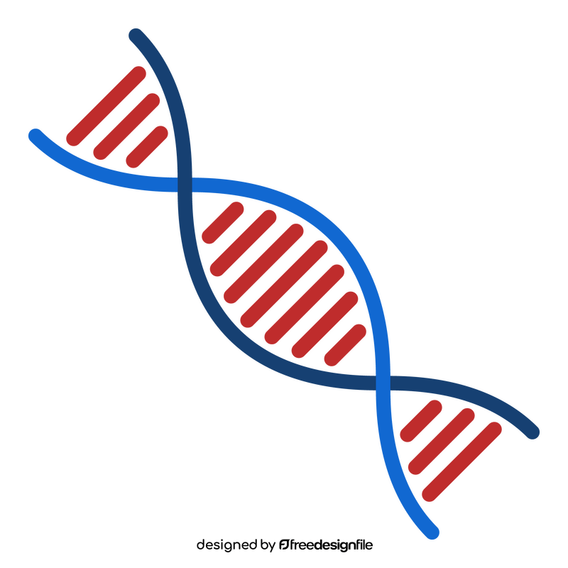 Biometric authentication DNA clipart