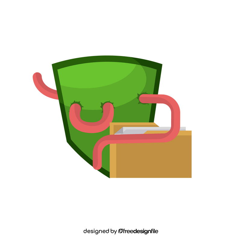 Software Worm clipart