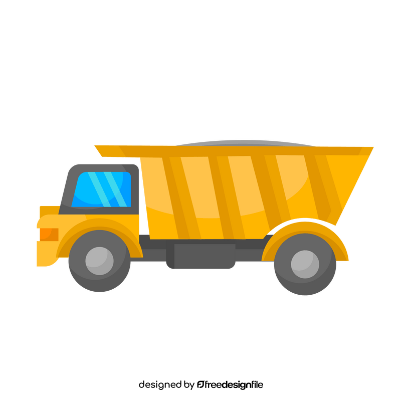 Construction Technology Dump Truck clipart