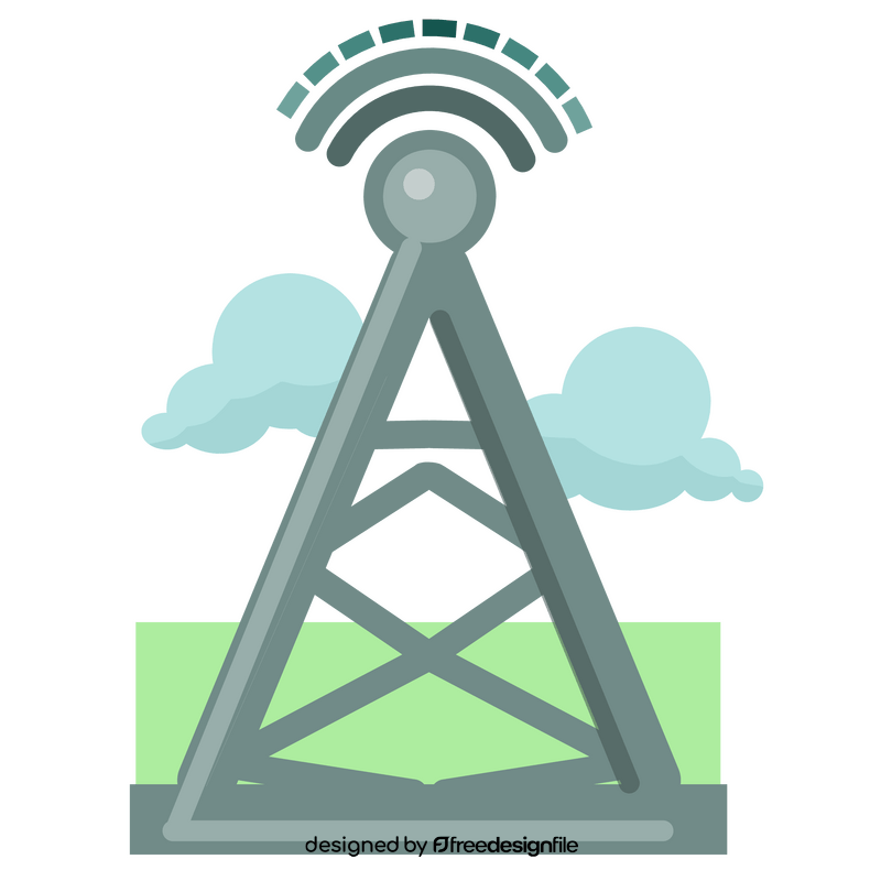 Signal tower clipart