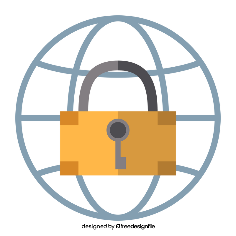 Encryption Technology Website icon clipart