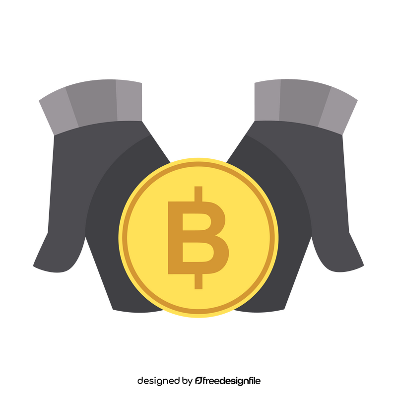Fintech, blockchain, bitcoin, cryptocurrency, currency, ico, technology icon clipart