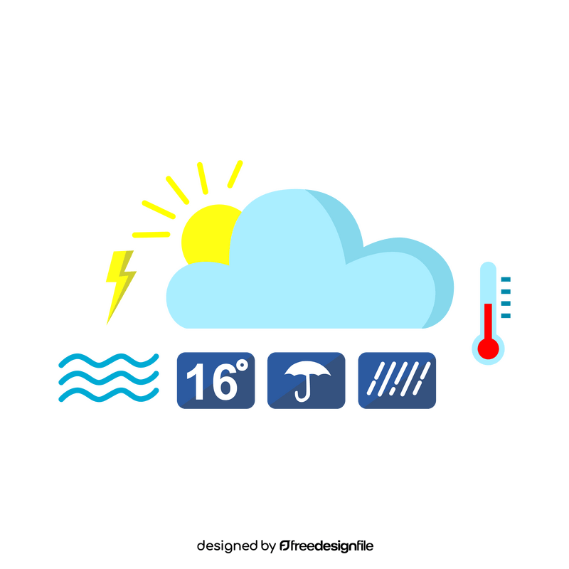 Mobile weather clipart