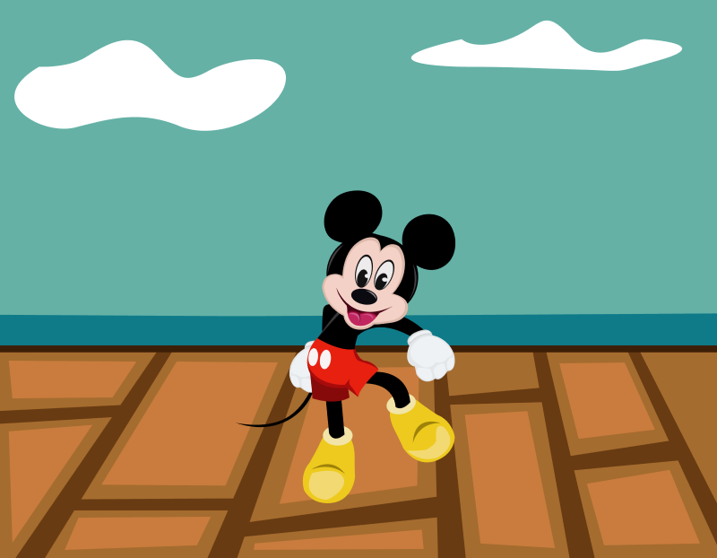 Free mickey mouse vector