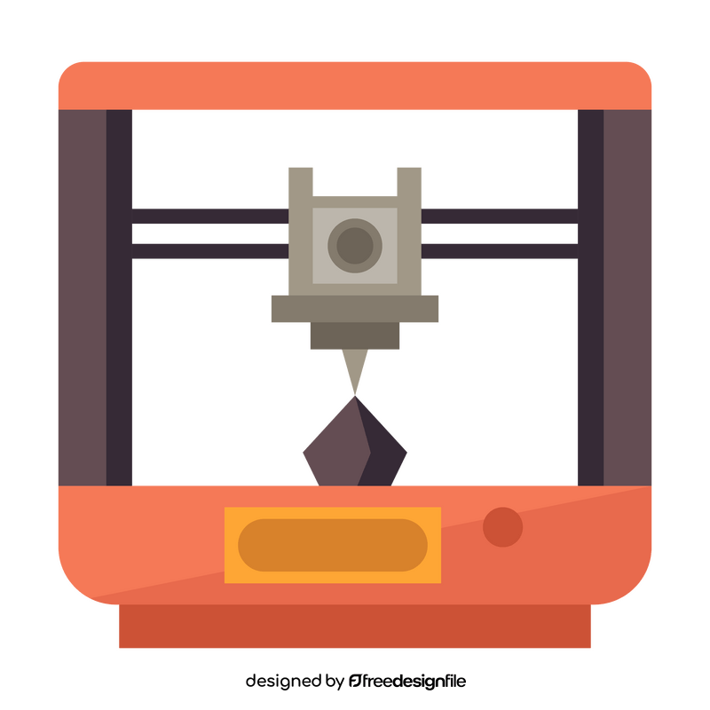 Production Technology 3D Printing clipart