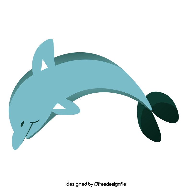 Dolphin cartoon clipart