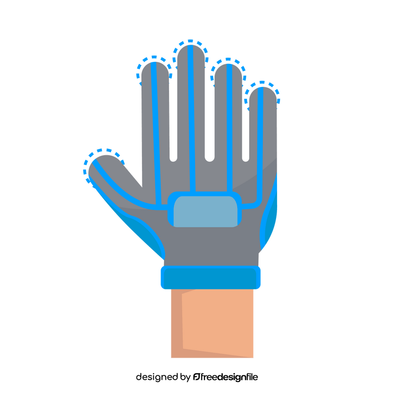 Smart gloves clipart