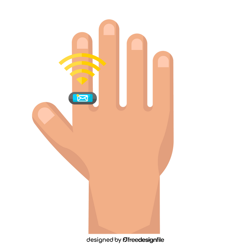 Smart ring clipart
