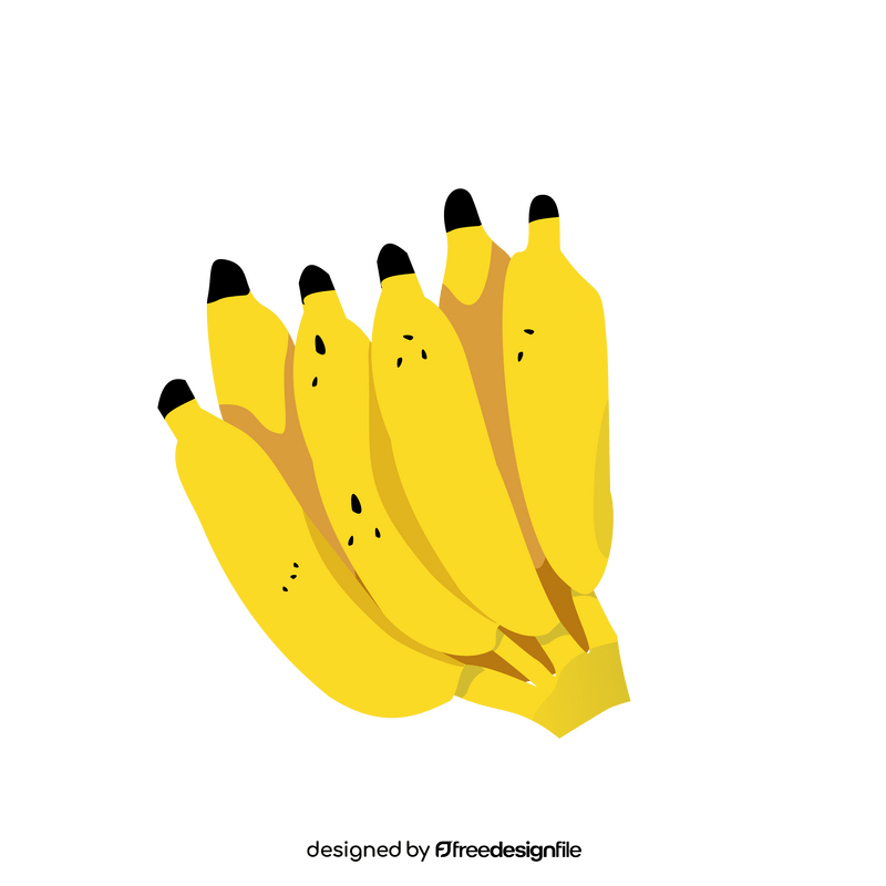 Bananas illustration clipart