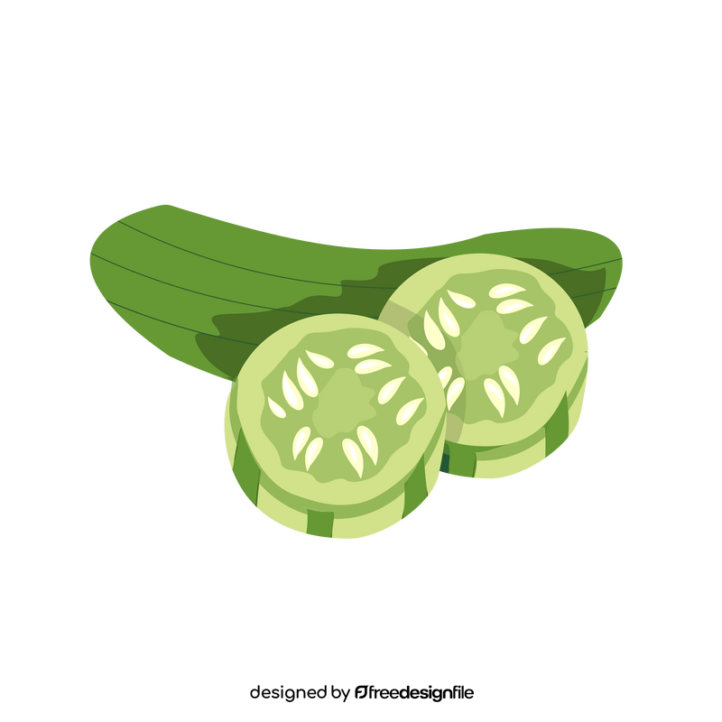 Cucumber drawing clipart