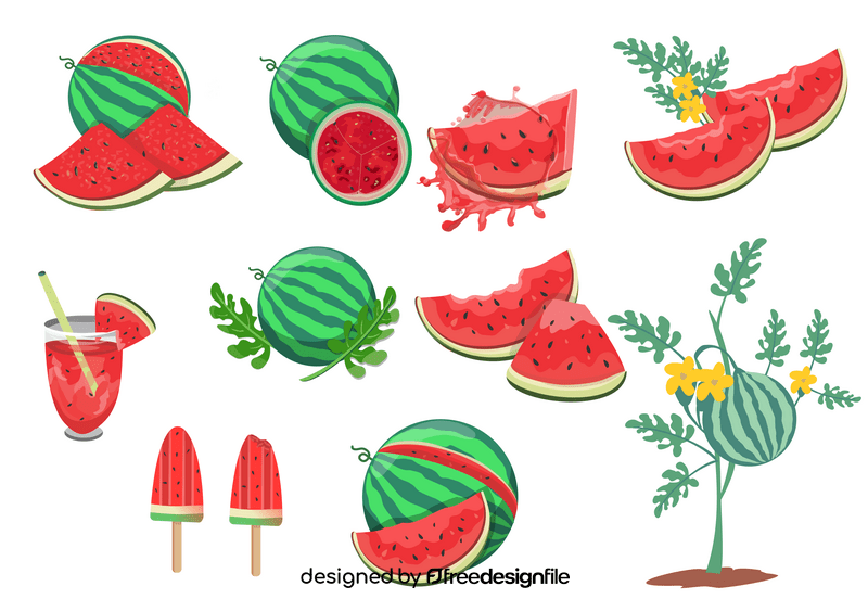 Free watermelons vector