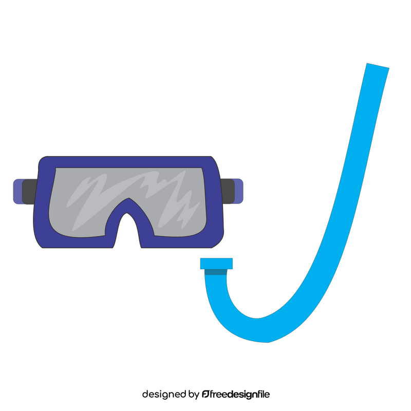 Underwater Diving Mask Snorkelling clipart