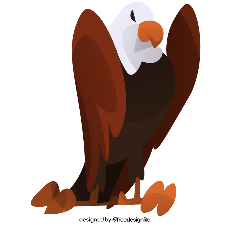 Eagle aggressive clipart