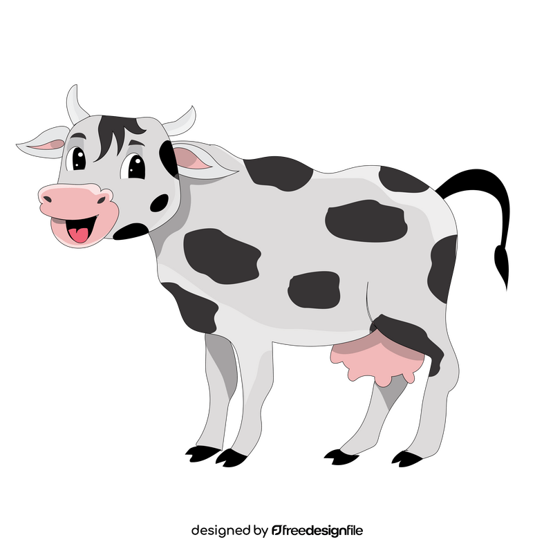 Baby cow clipart