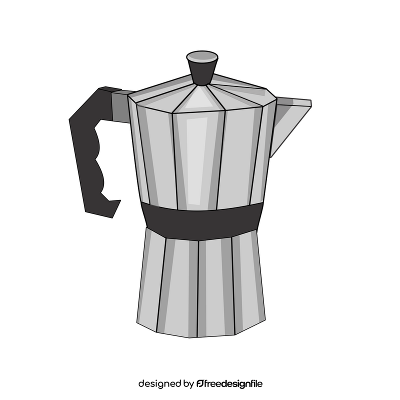 Coffee maker illustration clipart