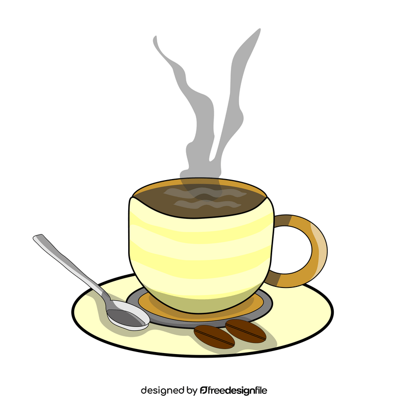Free cup of coffee clipart