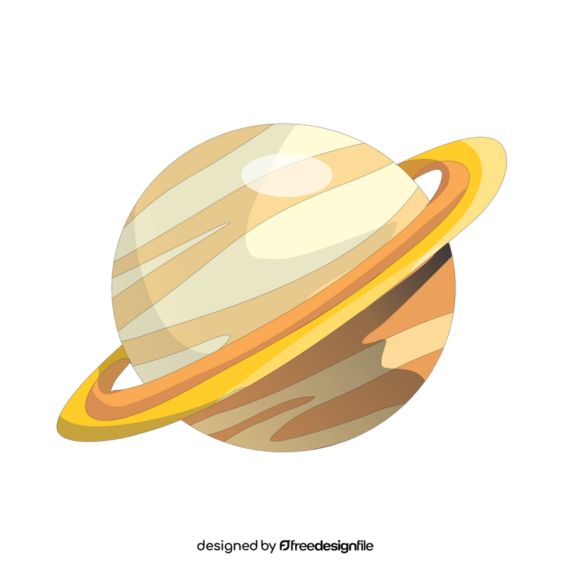Saturn planet clipart