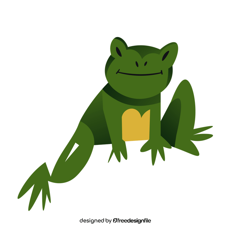 Frog ninja clipart