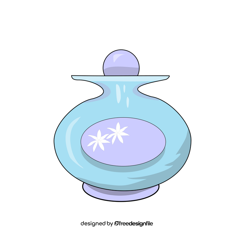 Free perfume with jasmine scent clipart