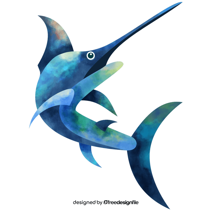 Swordfish clipart