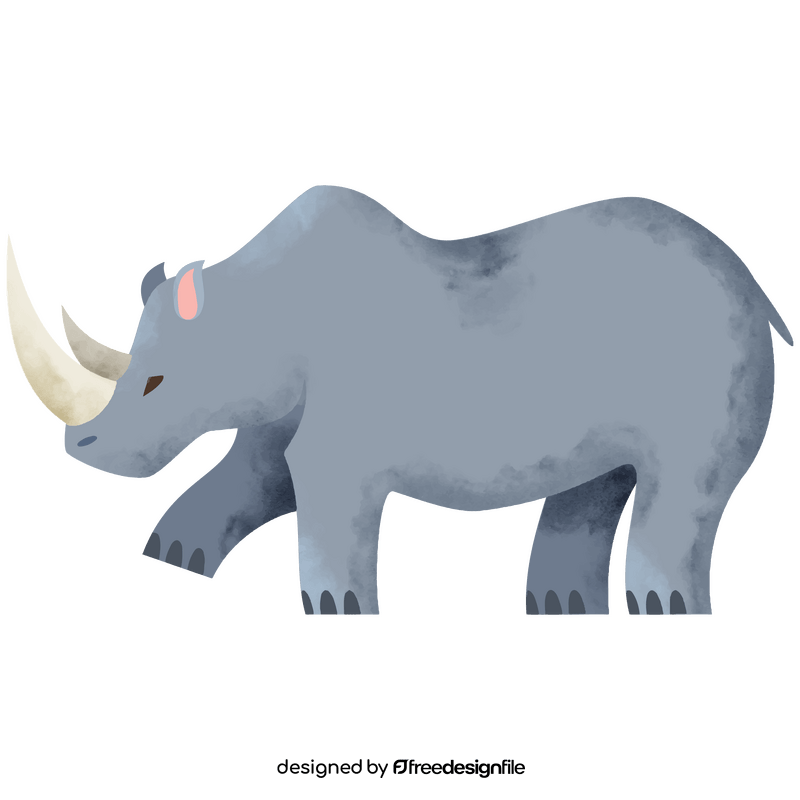 Rhino clipart