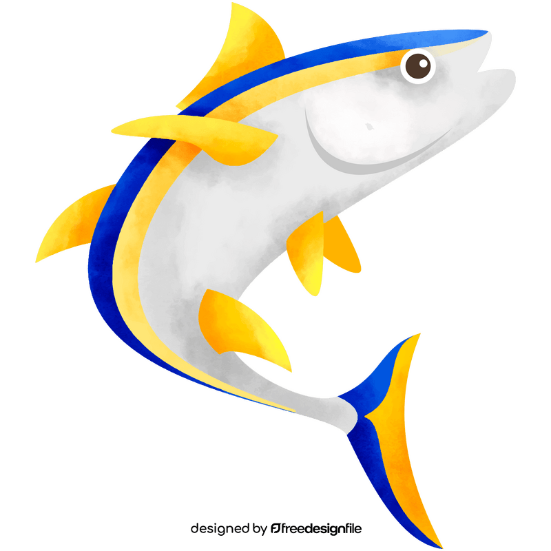 Tuna fish clipart
