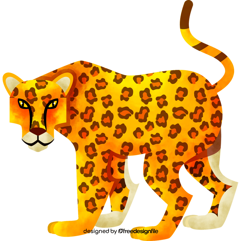 Leopard clipart free download