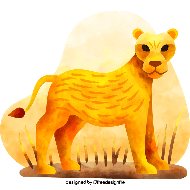Lioness vector