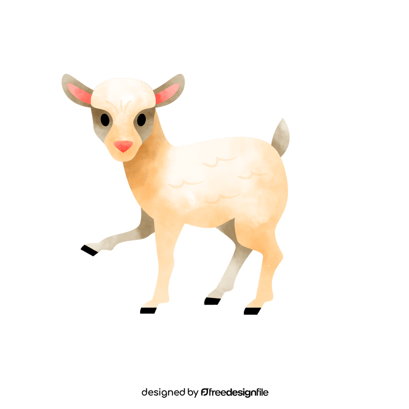 Sheep lamb clipart