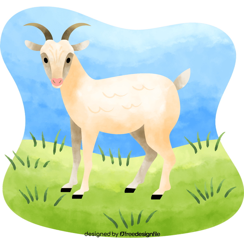 Goat vector