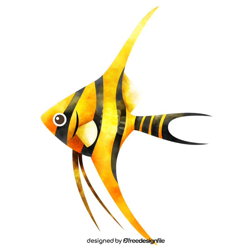 Angelfish clipart
