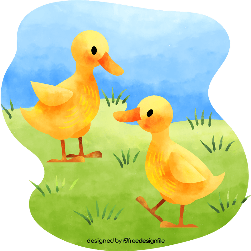 Ducklings vector