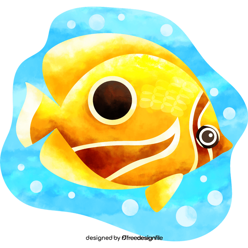 Butterfly fish vector