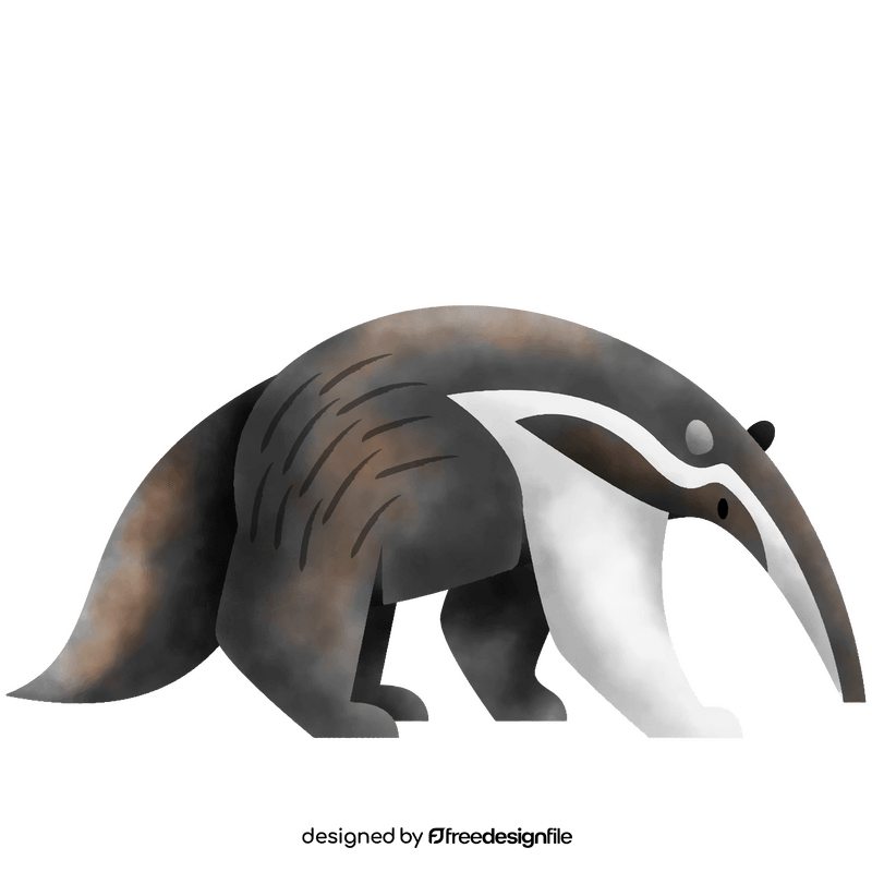Anteater clipart