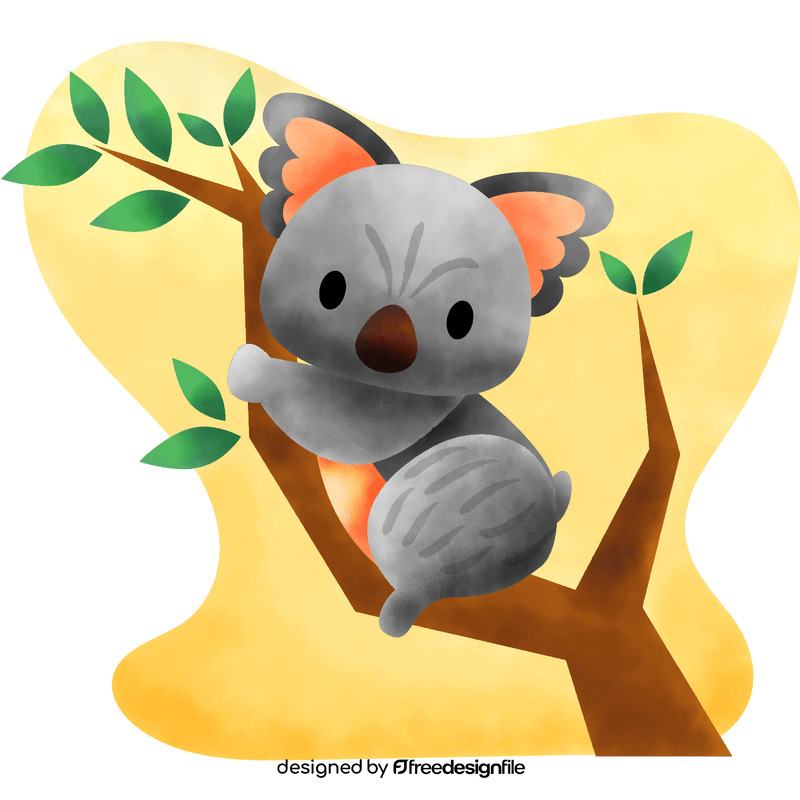 Koala baby vector