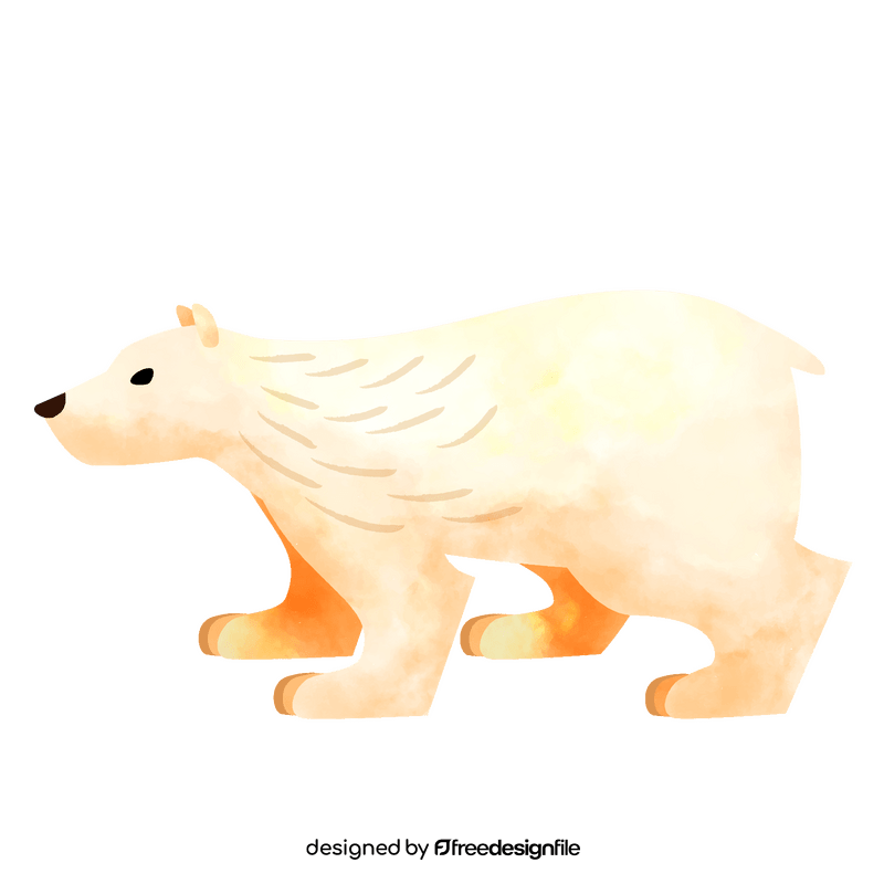 Polar bear clipart