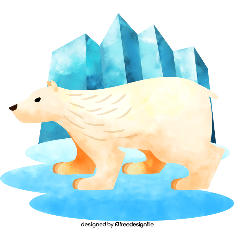 Polar bear vector