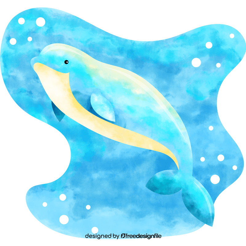 Beluga whale vector