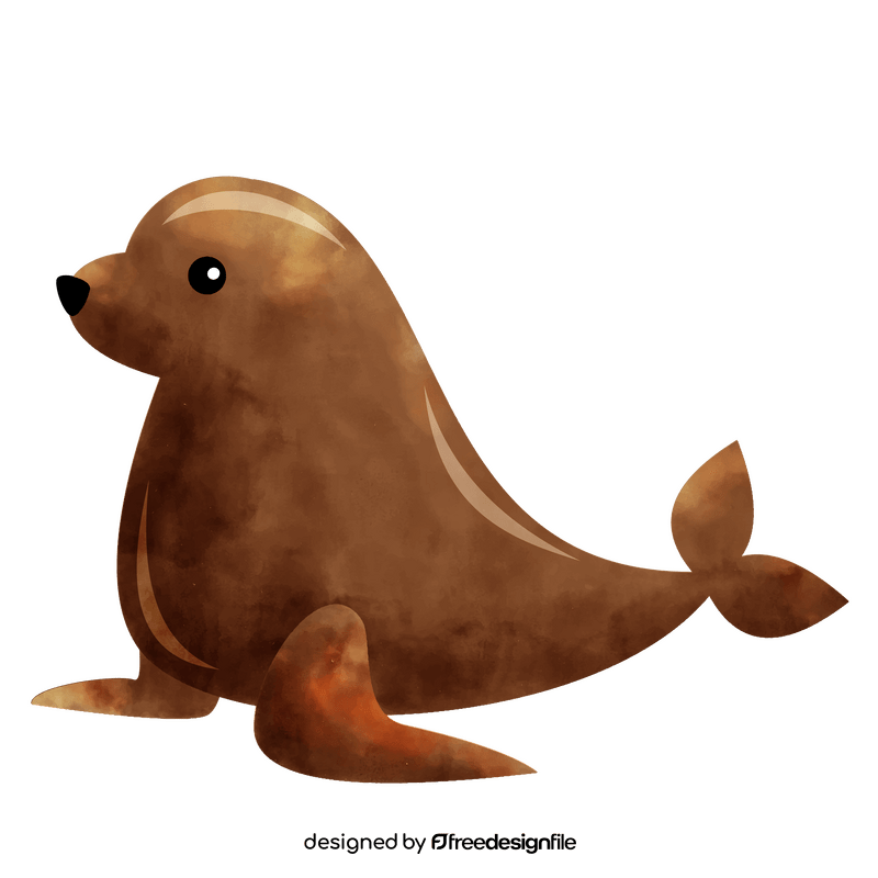 Sea lion clipart