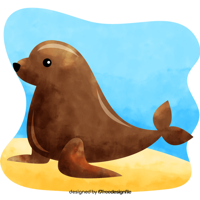 Sea lion vector