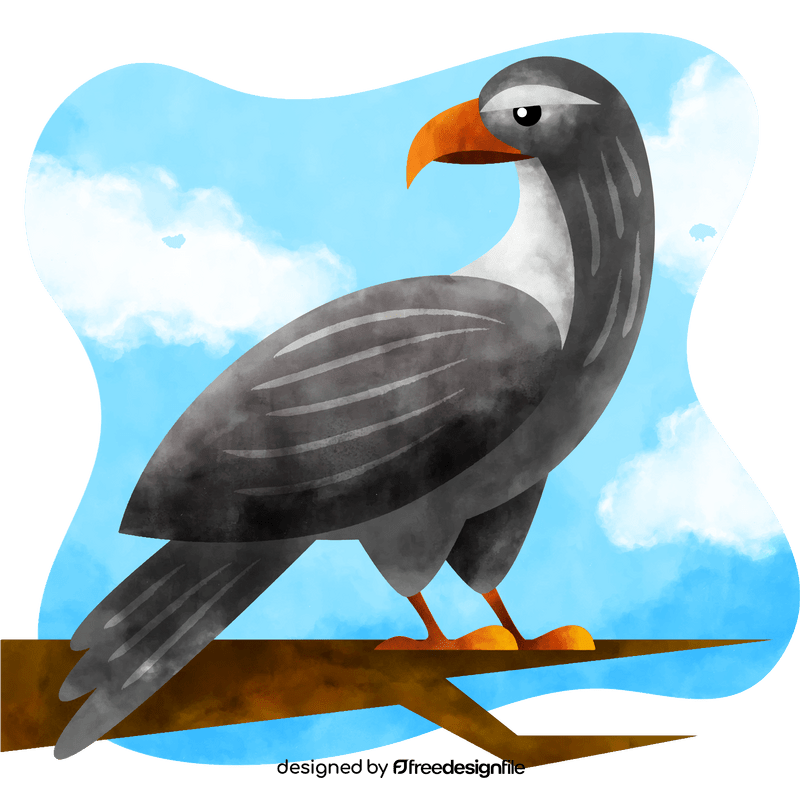 Northern goshawk bird vector