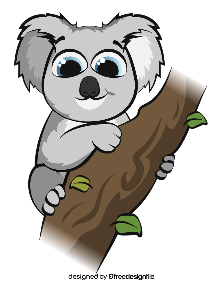 Koala cartoon clipart