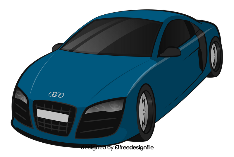 Audi R8 clipart