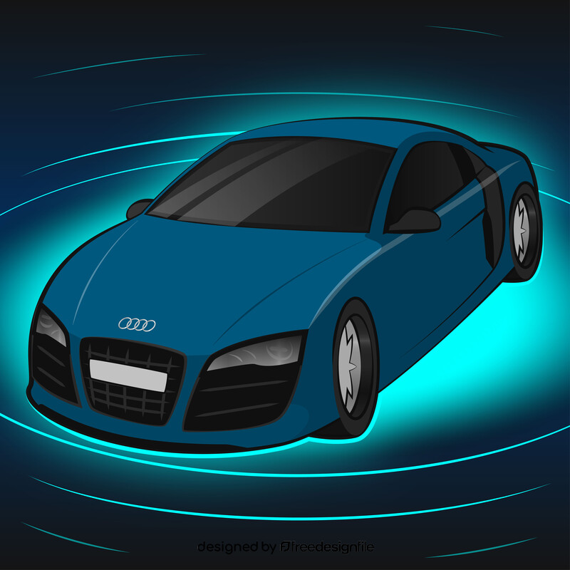 Audi R8 vector