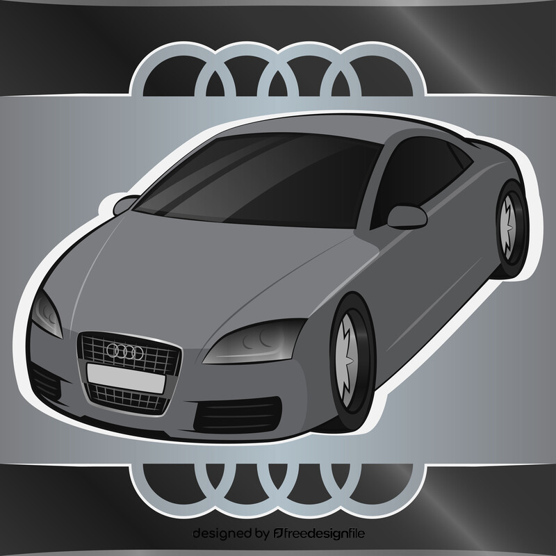 Audi TTS coupe vector