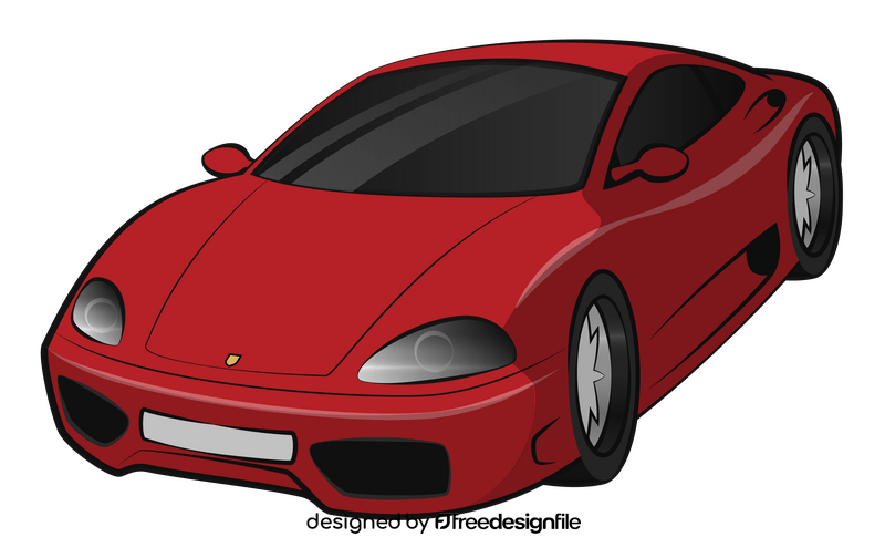 Ferrari 360 Modena clipart