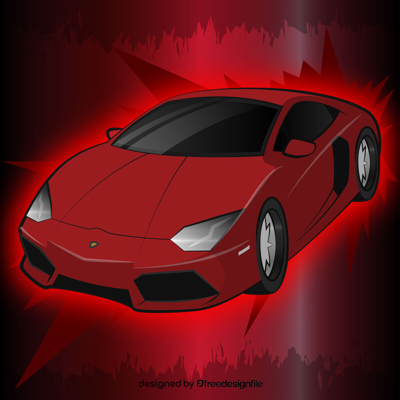 Lamborghini Aventador vector